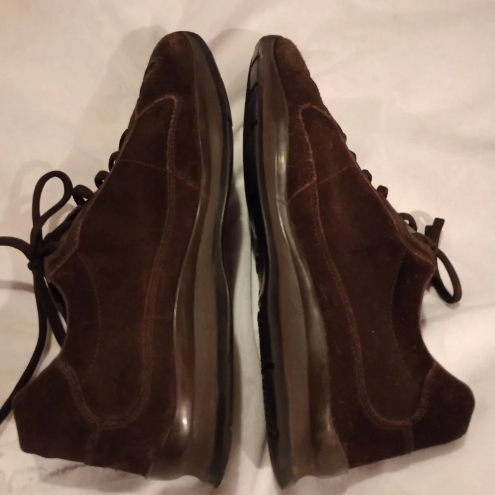 Men's Prada Suede Sneakers - Picture 6 of 10